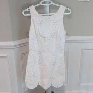 Lilly Pulitzer Cream Sleeveless Dress